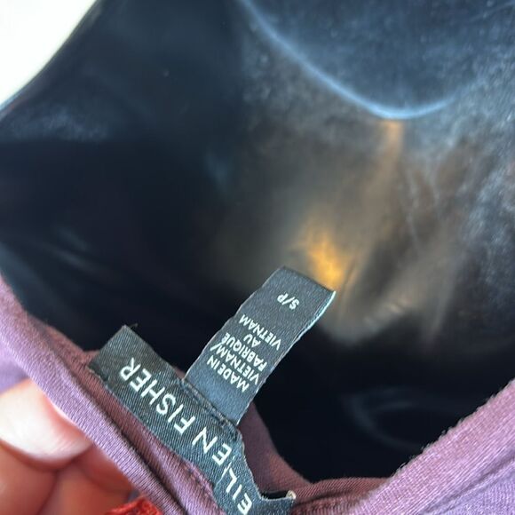 Eileen fisher women’s small petite tencel lyocell sleeveless tank top capsule - Picture 4 of 5